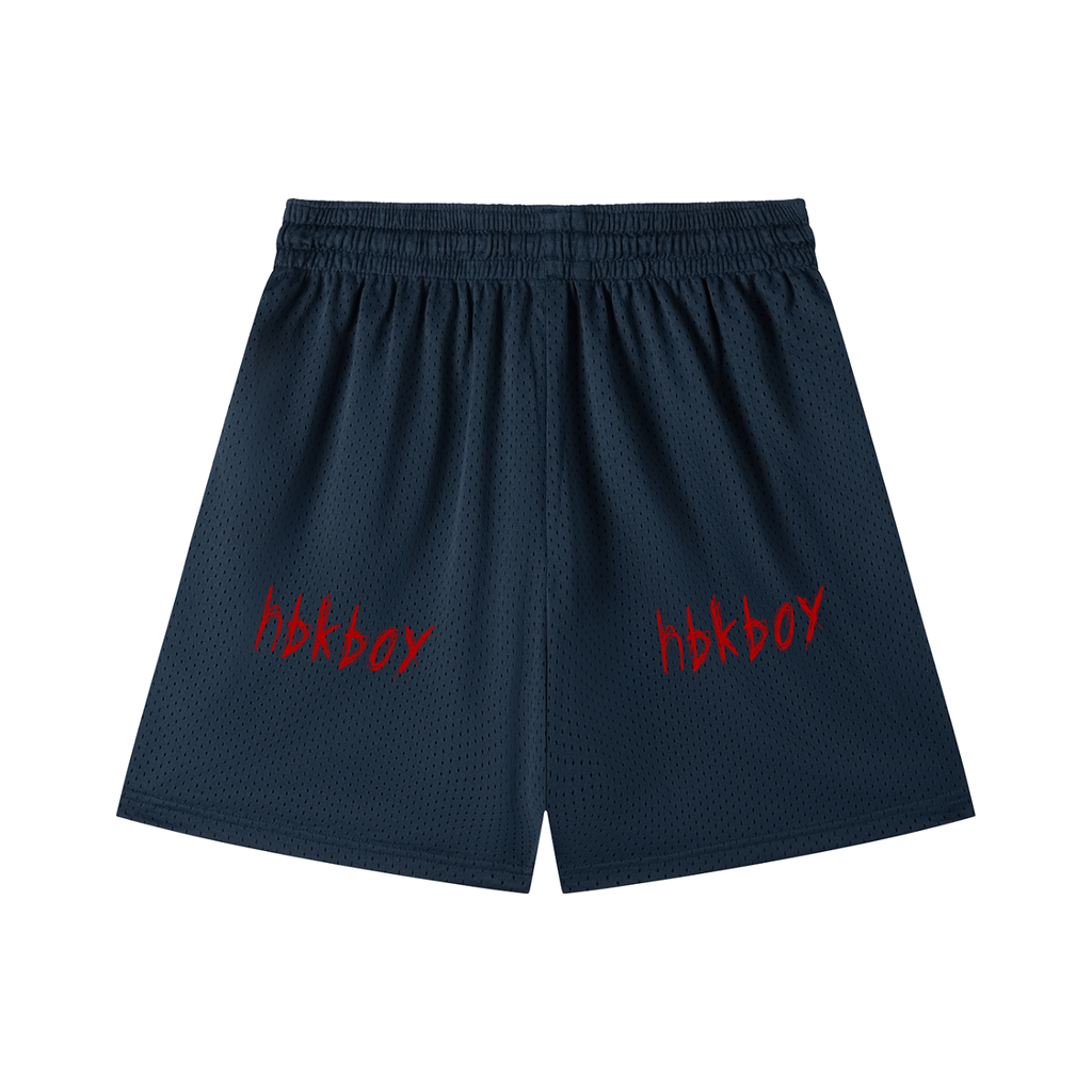 Hbkboy - Mesh Drawstring Shorts
