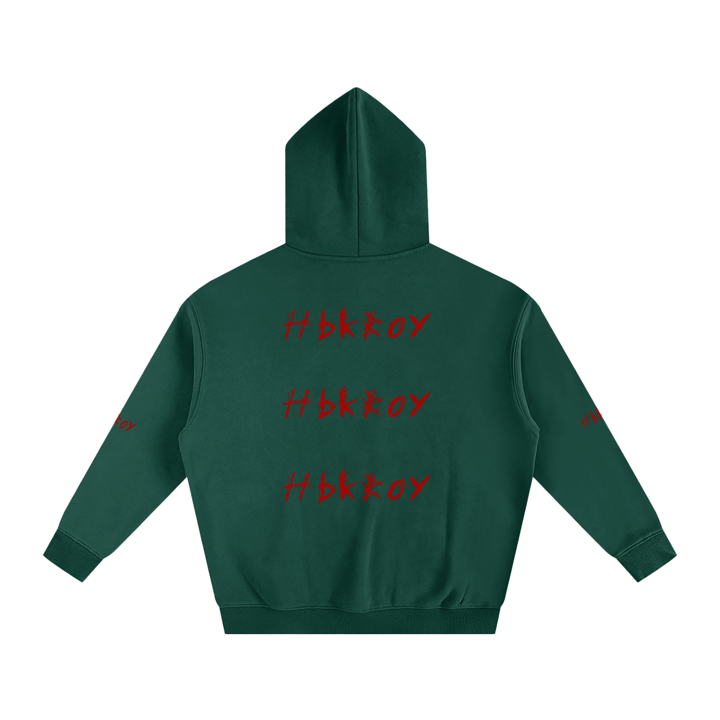 Hbkboy - Oversize Fleeced Hoodie