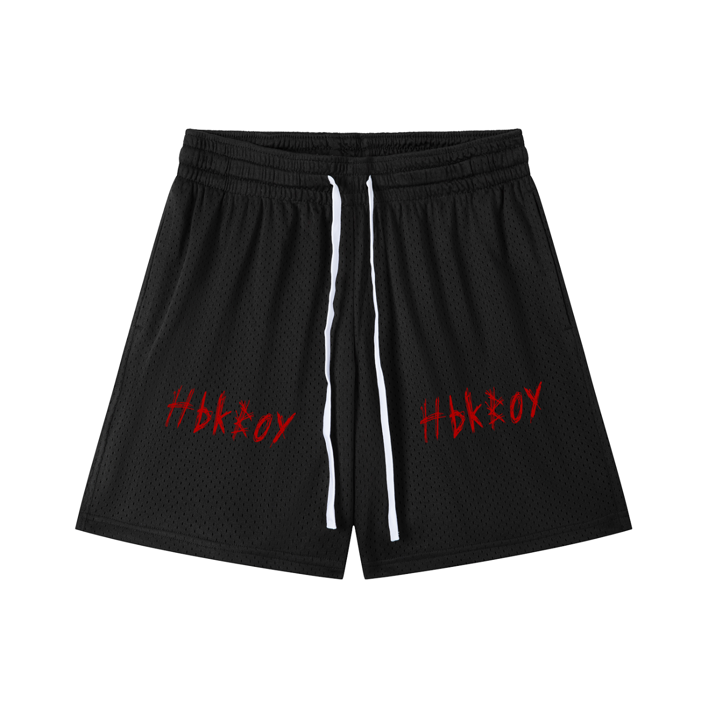 Hbkboy - Mesh Drawstring Shorts