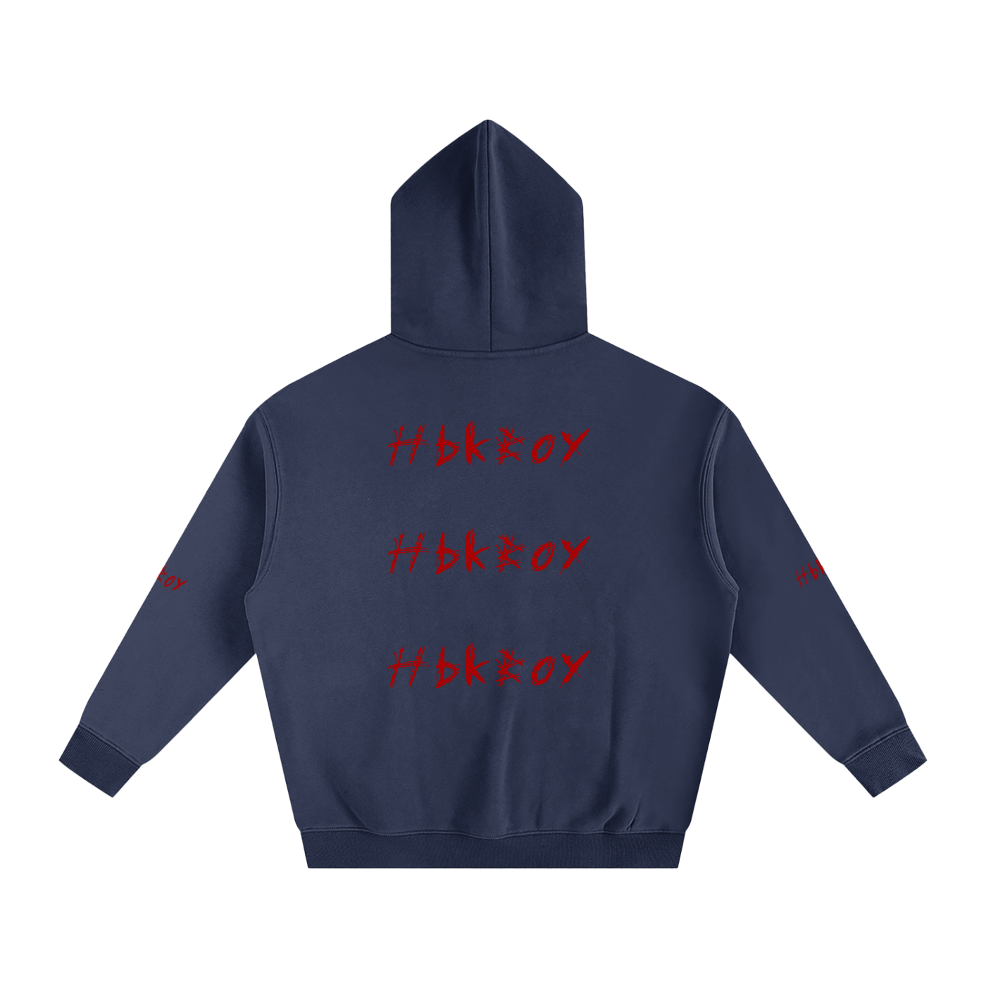 Hbkboy - Oversize Fleeced Hoodie