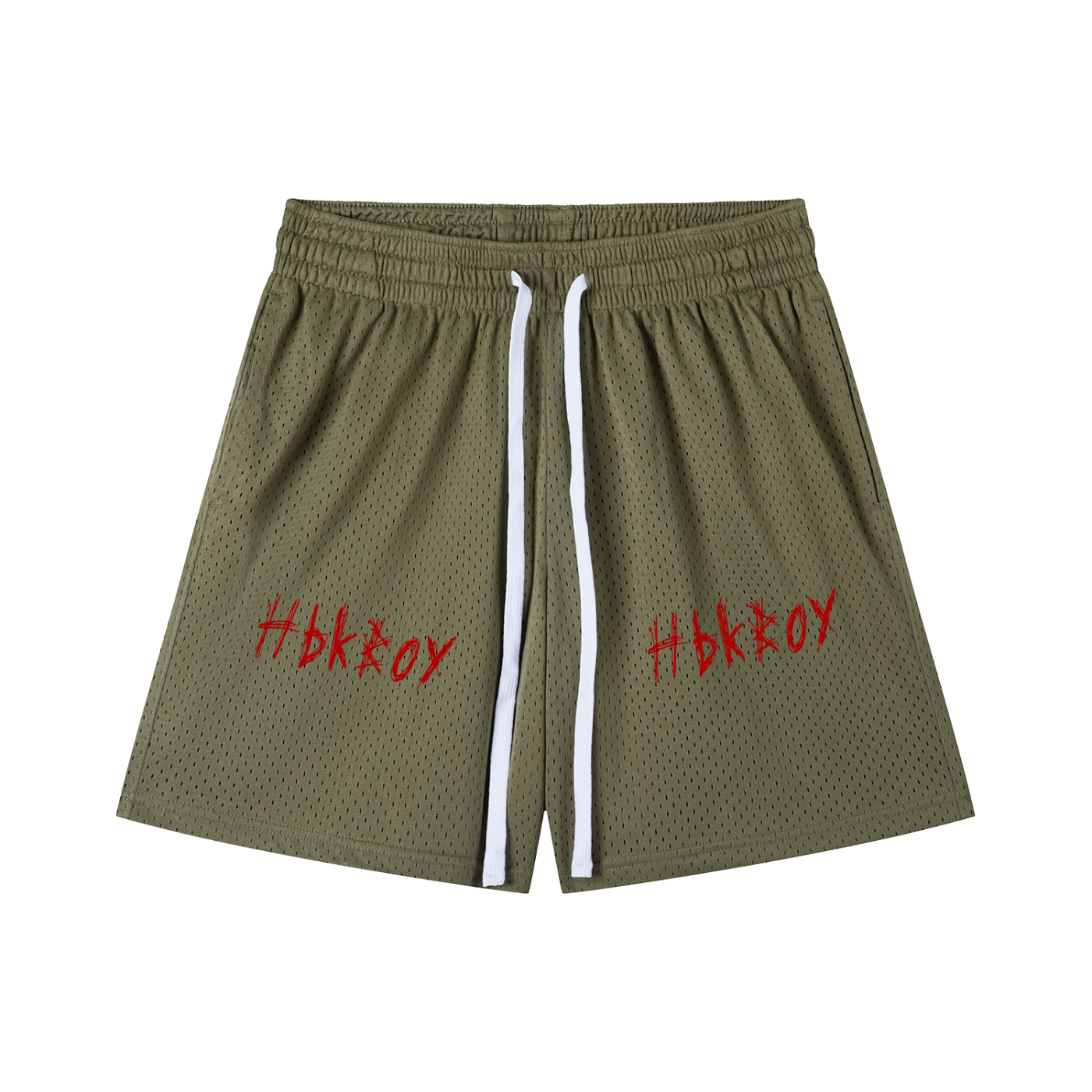 Hbkboy - Mesh Drawstring Shorts