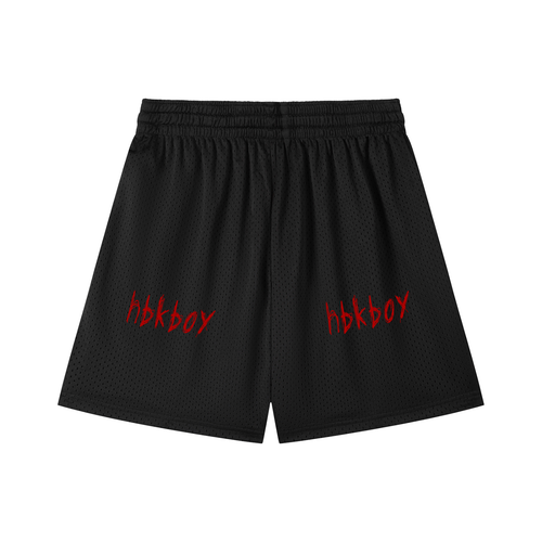 Hbkboy - Mesh Drawstring Shorts